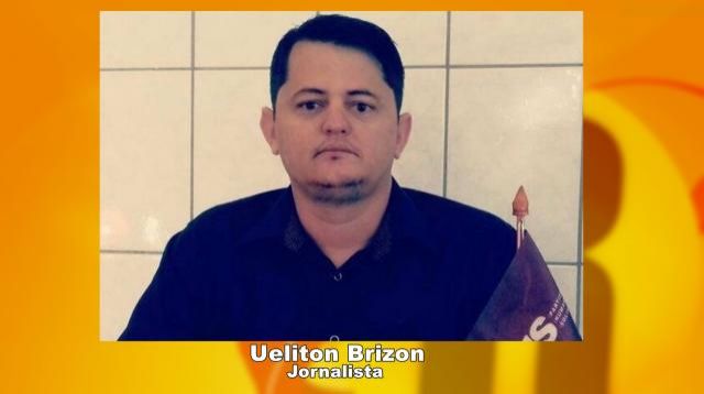 Jornalista Ueliton Brizon é assassinado em Cacoal