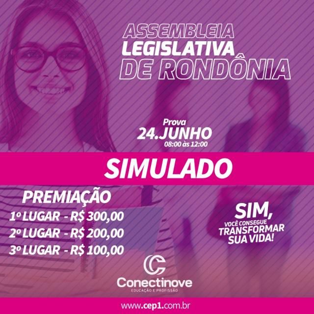 Conectinove promove simulado do concurso da Assembleia Legislativa de Rondônia