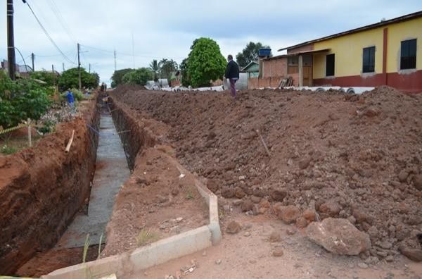 Rolim de Moura: Prefeitura inicia obra de drenagem para asfaltar a Avenida Rolim de Moura
