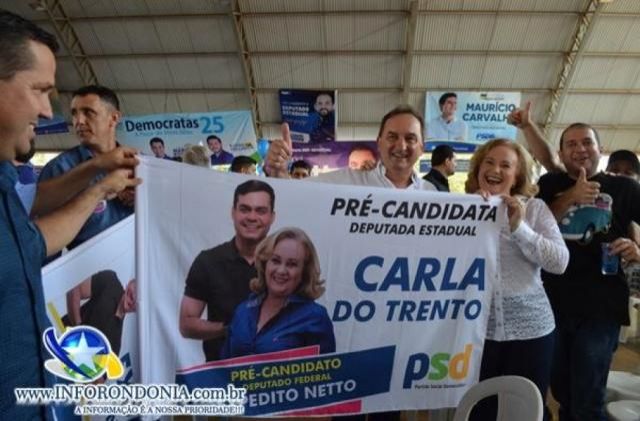 PSD confirma candidatura de Carla do Trento a deputada estadual durante convenção