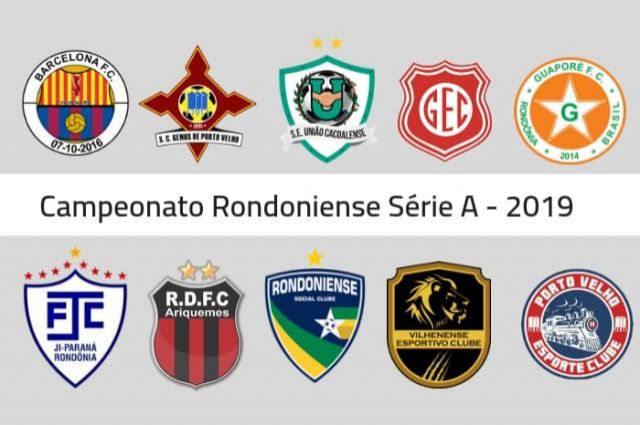 Clubes confirmam participação no rondoniense série A – 2019