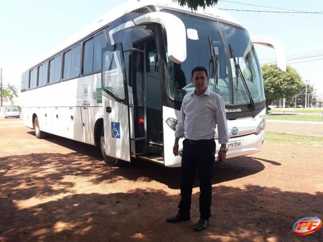 Novo Ônibus para atender a saúde de Rolim de Moura chega ao município
