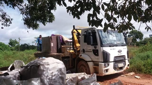 Rio Machado volta a subir e a desabrigar famílias em Ji-Paraná