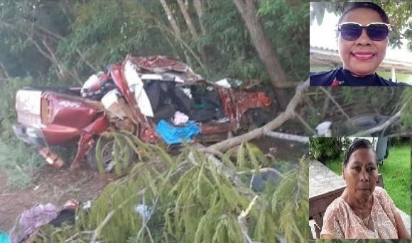 Acidente na BR-174 mata mãe e irmã de gerente de fazenda em Cerejeiras; vítimas eram moradoras de Chupinguaia