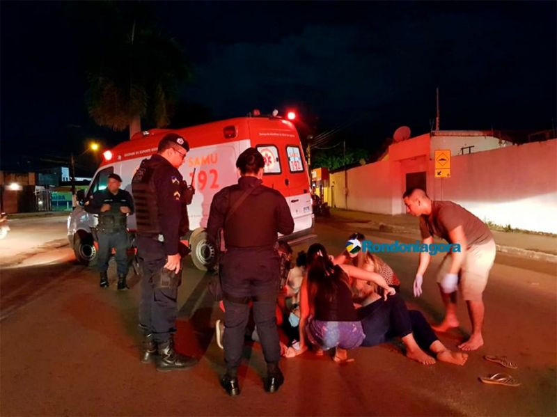 Porto Velho: Mulher bêbada se joga no meio de avenida após descobrir traição
