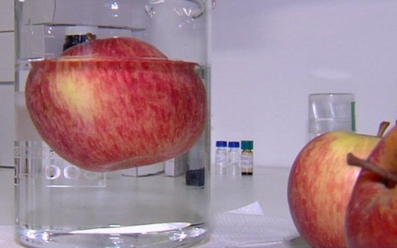 Pesquisa da UFG concluiu que agrotóxico penetra além da casca da maçã