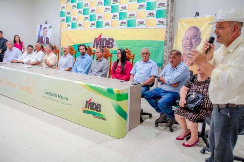 Autoridades dos quatro cantos de Rondônia engrandecem 1º Encontro Regional MDB