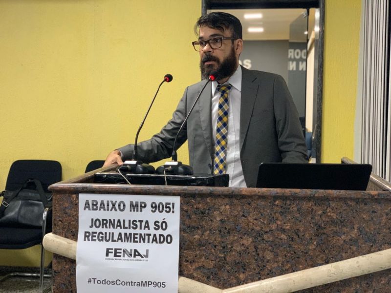 Jornalistas rondonienses se unem contra MP 905