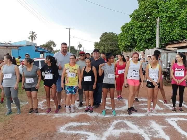 Amarelinhos de Rolim participam da corrida de São Sebastião em Costa Marques 