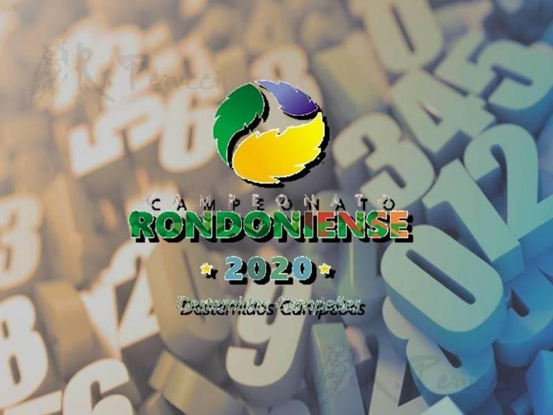 Confira números que detalham o Campeonato Rondoniense até a paralisação por causa do Coronavírus