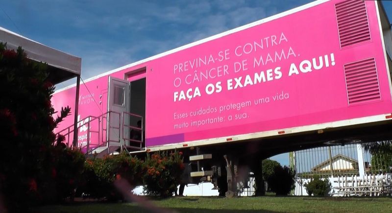 Rolim de Moura: Mais de 100 mamografias foram realizadas na Carreta da Prevenção