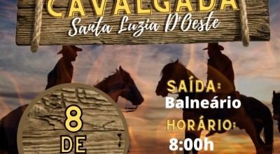 De Volta: Tradicional Cavalgada de Santa Luzia será dia 08 de maio 