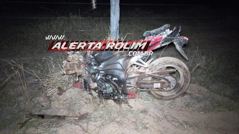 Motociclista sofre múltiplas fraturas após colisão com carro próximo ao aeroporto de Rolim de Moura