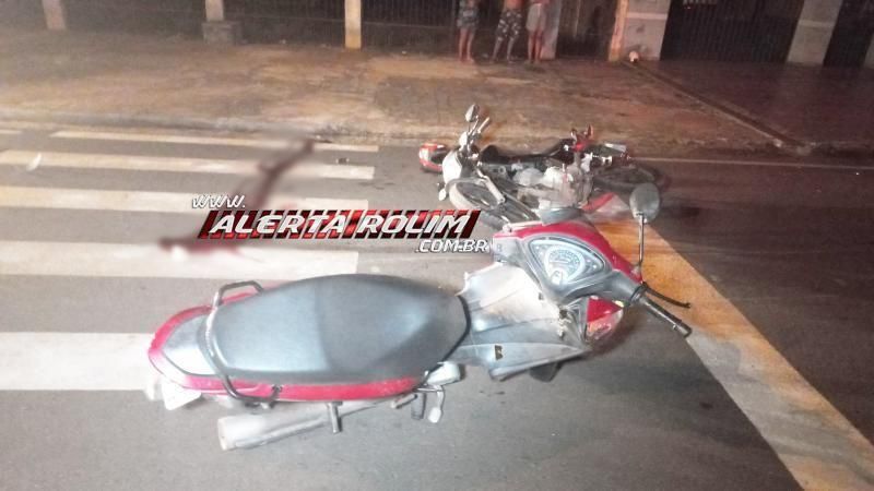 Mulher morre em grave acidente de trânsito envolvendo duas motos nesta madrugada em Rolim de Moura 