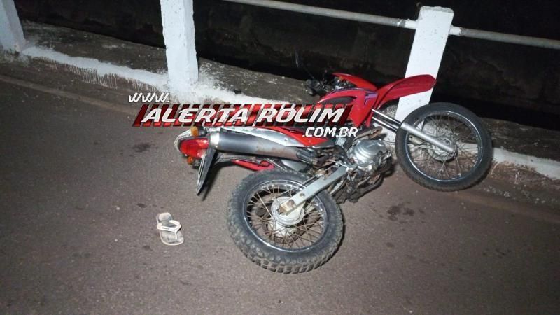 Identificado motociclista que morreu nesta noite no Centro de Rolim de Moura