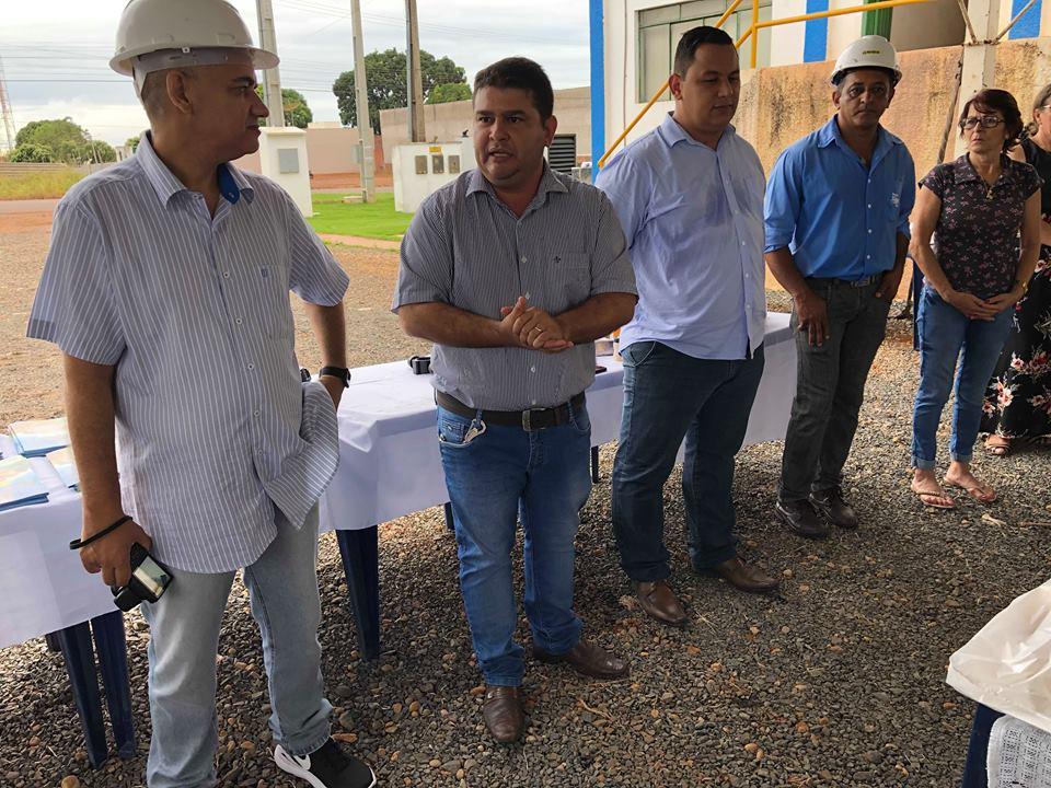 Idosos fazem visita técnica na estação de tratamento de água em Rolim