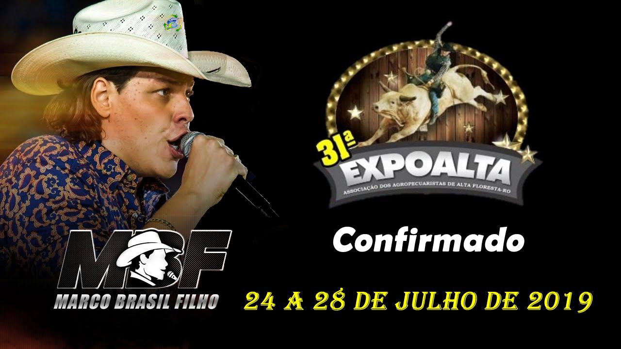 Expoalta terá shows com Marcos e Belutti e Jads e Jadson; programação é divulgada