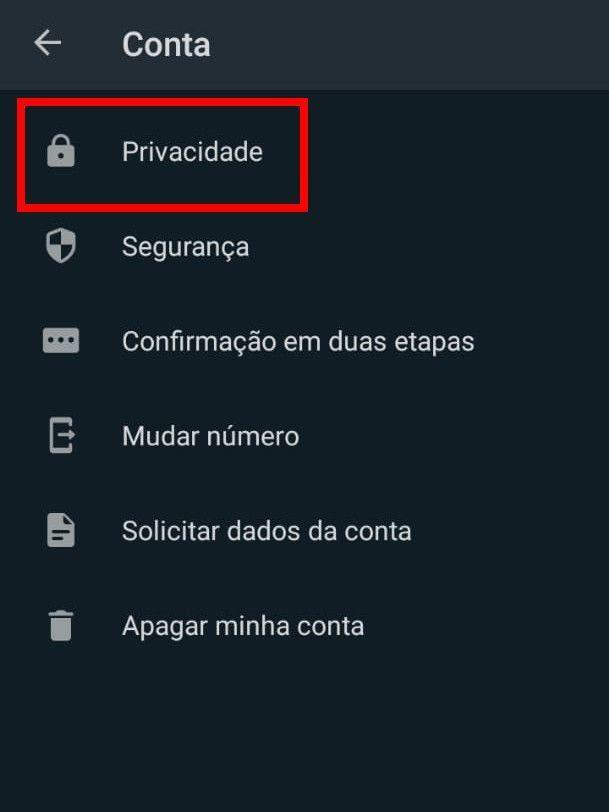 Como ocultar sua foto de perfil no WhatsApp