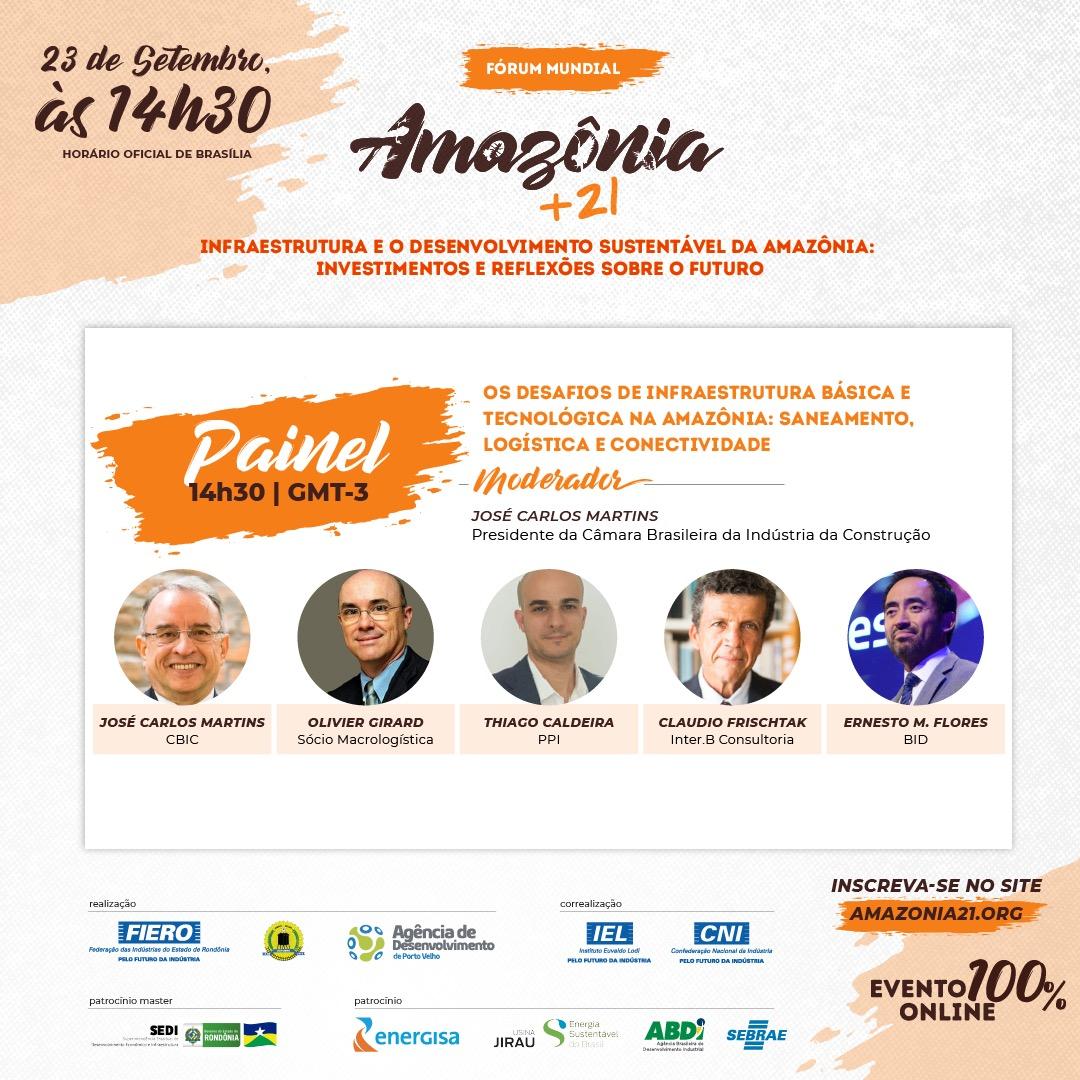 Agronegócio e Infraestrutura são os temas da terceira rodada de debates prévios do Amazônia+21