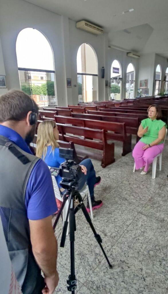 TV Aparecida está em Cacoal registrando a história de Ezequiel Ramin TV Aparecida está em Cacoal registrando a história de Ezequiel Ramin