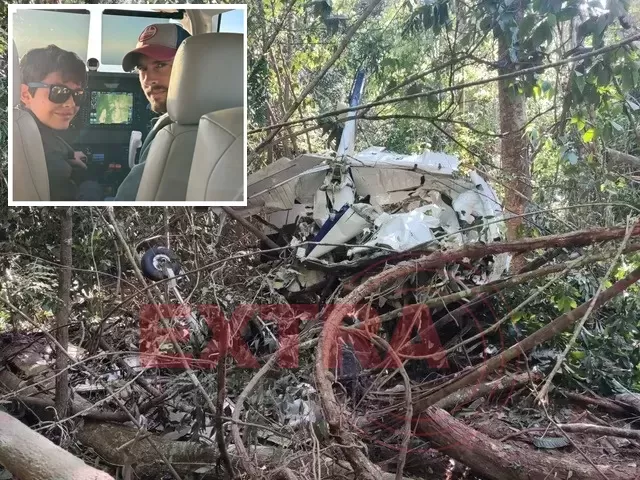 TRAGÉDIA: irmão de piloto morto em acidente acredita em perda de potência em queda de avião em Vilhena