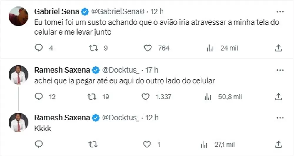 Vídeo de avião decolando acima de casal durante chá revelação em Rondônia viraliza Vídeo de avião decolando acima de casal durante chá revelação em Rondônia viraliza