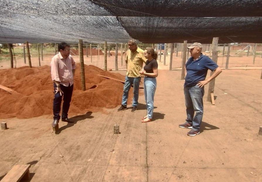Juiz visita viveiros em Rolim de Moura e repassa sementes de espécies nativas Juiz visita viveiros em Rolim de Moura e repassa sementes de espécies nativas