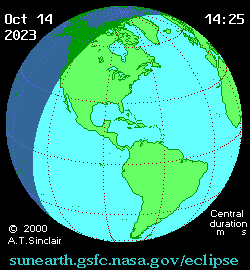 Fenômeno: Eclipse solar poderá ser visto em todo estado de RO neste sábado (14), com 80% do Sol coberto pela Lua Fenômeno: Eclipse solar poderá ser visto em todo estado de RO neste sábado (14), com 80% do Sol coberto pela Lua