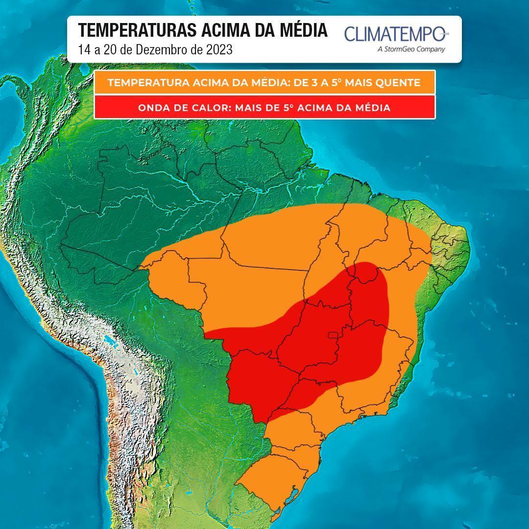 Nova onda de calor pode fazer temperaturas subirem de 3 a 5 graus a partir de quinta-feira em RO Nova onda de calor pode fazer temperaturas subirem de 3 a 5 graus a partir de quinta-feira em RO