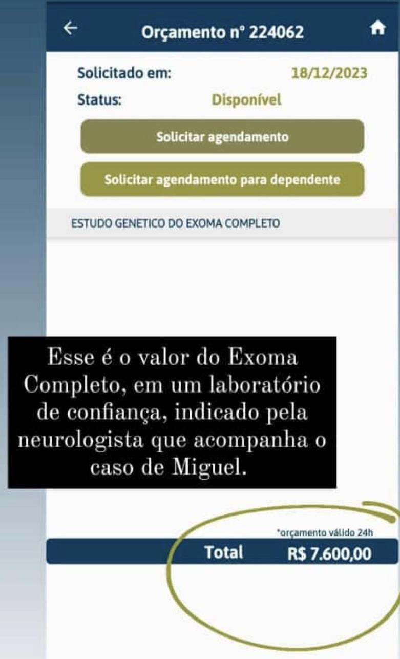 Vaquinha Solidária em prol de realização de exames do Miguel Vaquinha Solidária em prol de realização de exames do Miguel