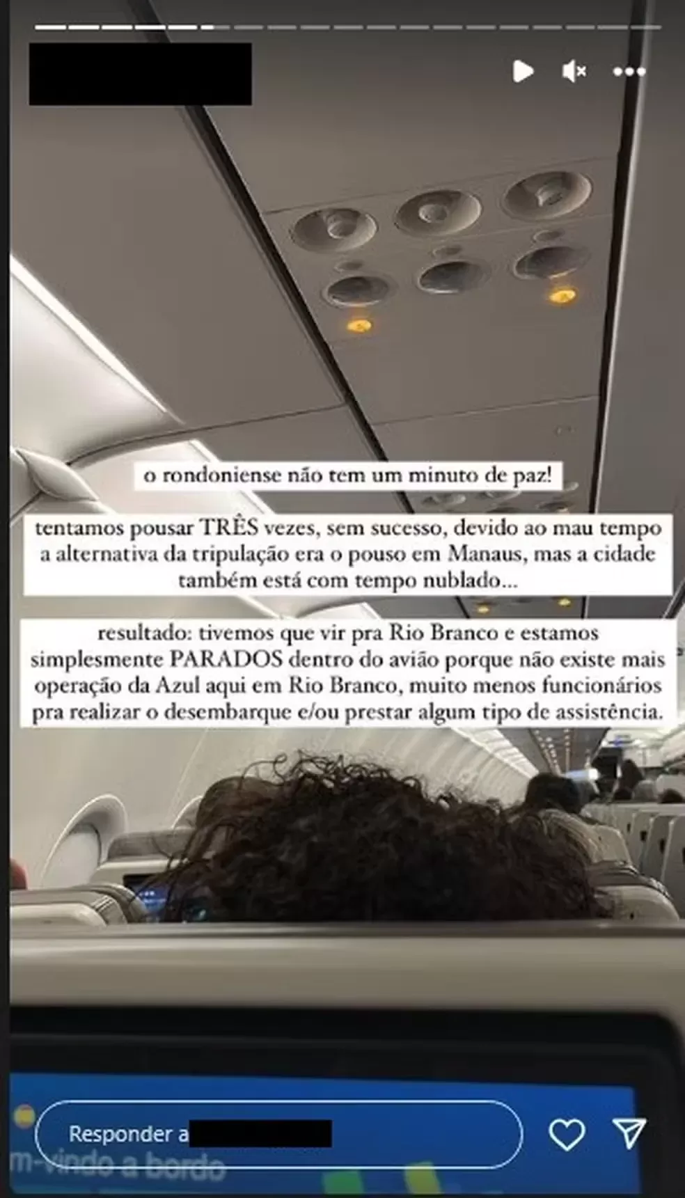 Mau tempo faz voo da Azul ser desviado para estado onde companhia não opera e passageiros são Mau tempo faz voo da Azul ser desviado para estado onde companhia não opera e passageiros são