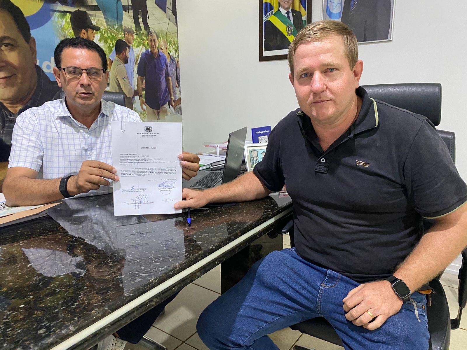 Prefeitura de Rolim de Moura anuncia construção de Bueiro Celular de Concreto Armado no bairro Beira Rio Prefeitura de Rolim de Moura anuncia construção de Bueiro Celular de Concreto Armado no bairro Beira Rio