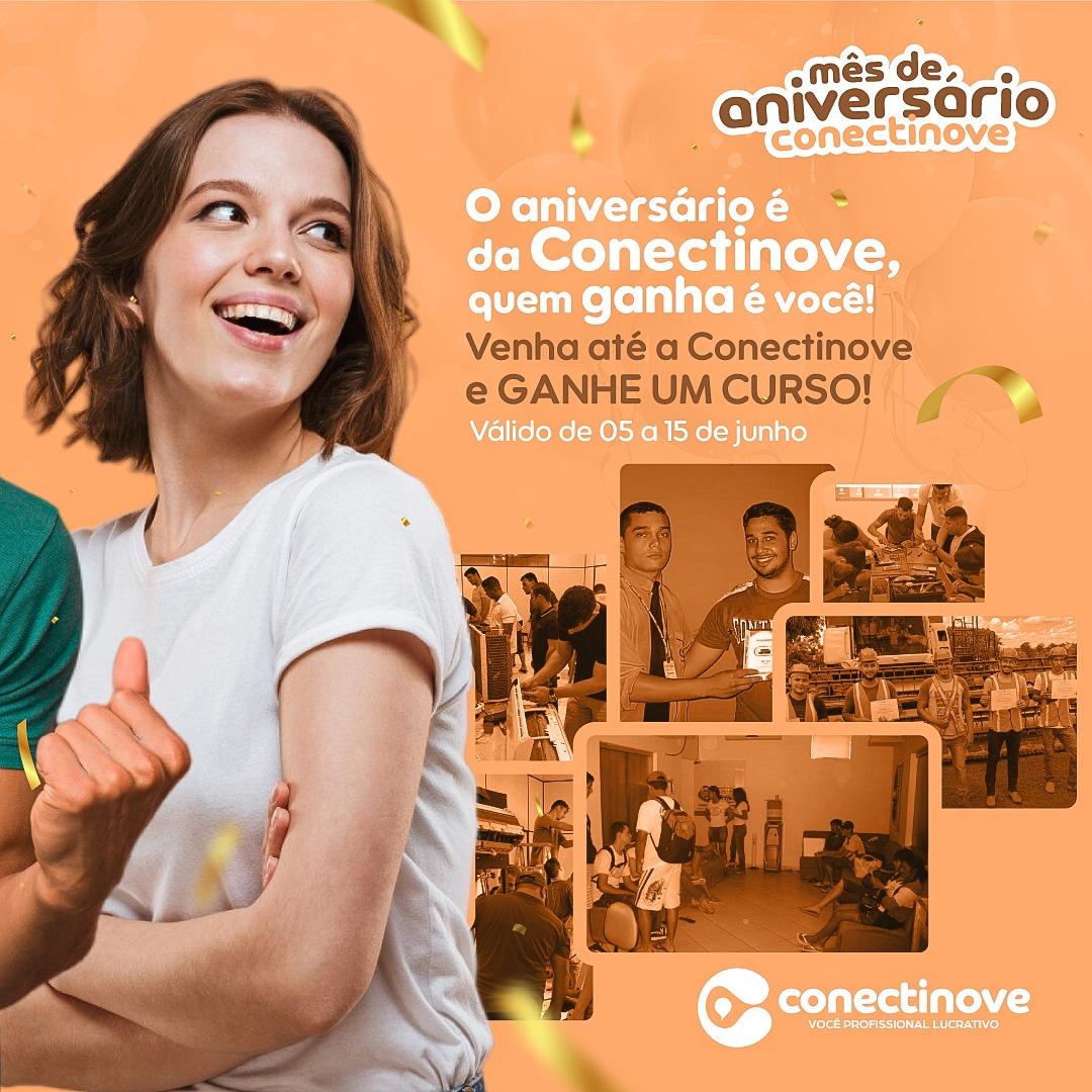 GANHE UM CURSO: Conectinove Celebra 18 Anos de história e Oferece Promoção Imperdível GANHE UM CURSO: Conectinove Celebra 18 Anos de história e Oferece Promoção Imperdível