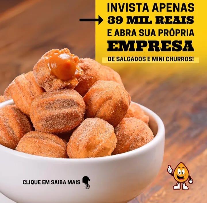 Com investimento a partir de 39 mil reais você pode adquirir uma franquia do To Frito Salgados
