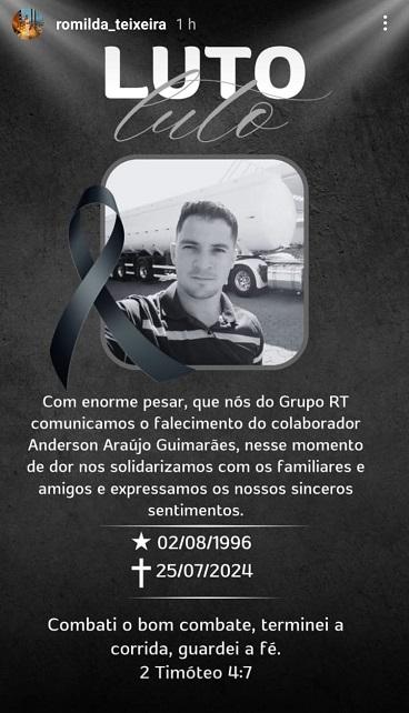 Identificado caminhoneiro morto em acidente na BR-364 em Rondônia Identificado caminhoneiro morto em acidente na BR-364 em Rondônia