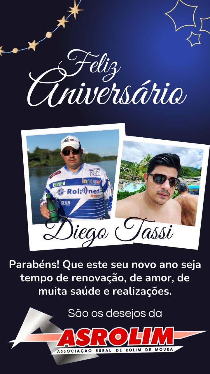 ASROLIM parabeniza Diego Tassi pelo aniversário ASROLIM parabeniza Diego Tassi pelo aniversário
