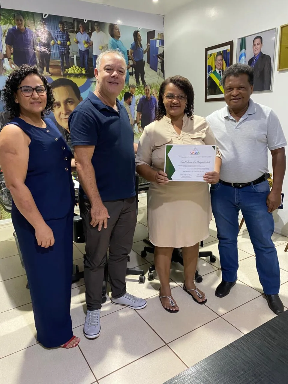 CMDCA dá posse à nova conselheira tutelar titular em Rolim de Moura CMDCA dá posse à nova conselheira tutelar titular em Rolim de Moura