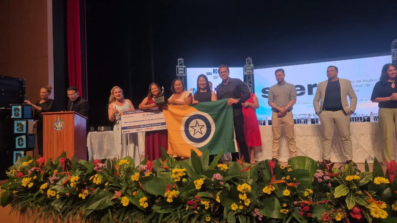 Escolas Maria de Fátima e Cora Coralina colocam Rolim de Moura entre os destaques de Rondônia no Saero Escolas Maria de Fátima e Cora Coralina colocam Rolim de Moura entre os destaques de Rondônia no Saero