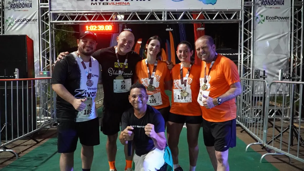 Corredores de vários municípios participam de Circuito Horizontes de Rondônia com apoio de Cirone Corredores de vários municípios participam de Circuito Horizontes de Rondônia com apoio de Cirone