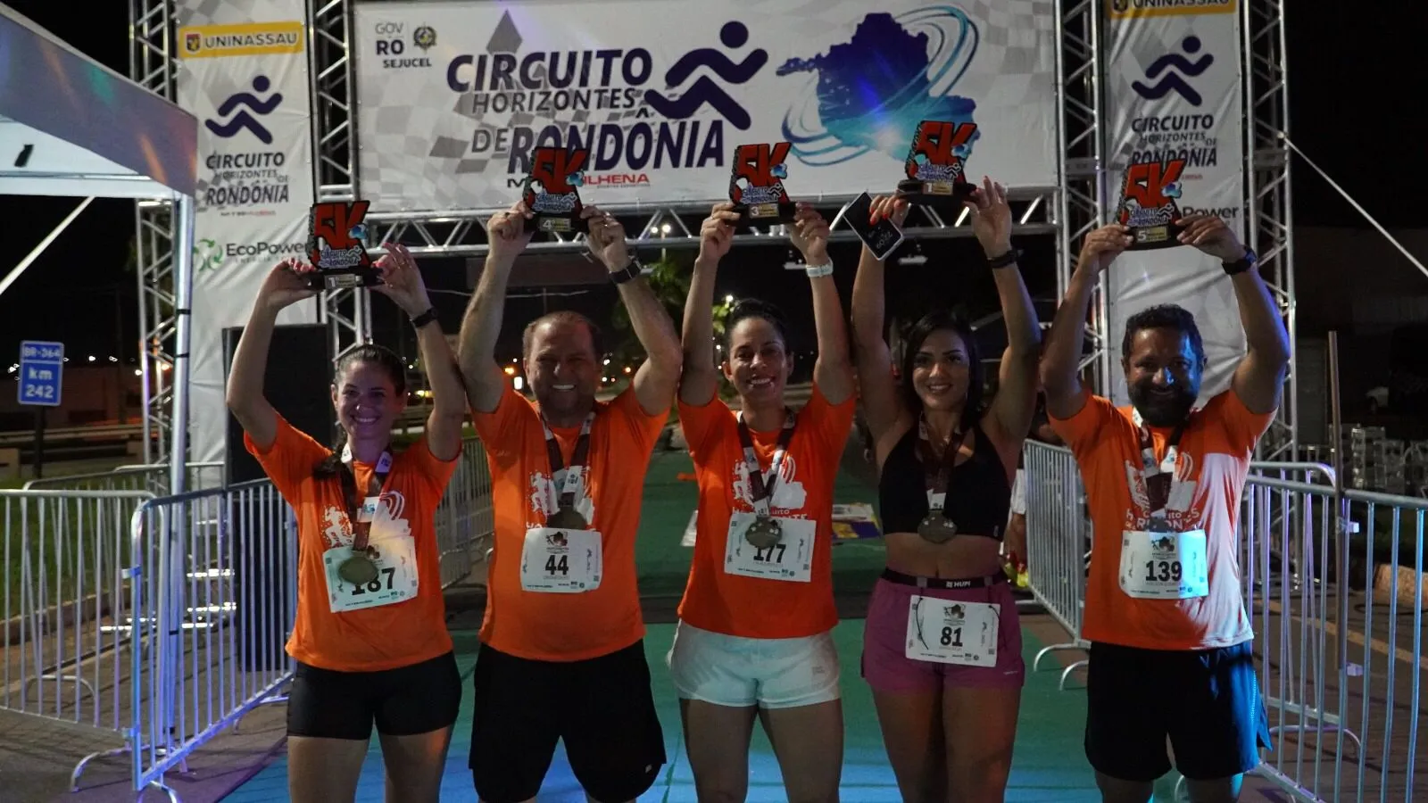 Corredores de vários municípios participam de Circuito Horizontes de Rondônia com apoio de Cirone Corredores de vários municípios participam de Circuito Horizontes de Rondônia com apoio de Cirone