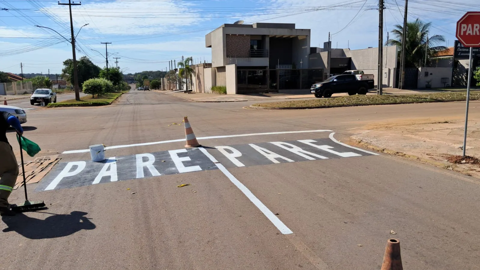 Rua Jaguaribe passa a ser preferencial em cruzamento de Rolim de Moura Rua Jaguaribe passa a ser preferencial em cruzamento de Rolim de Moura