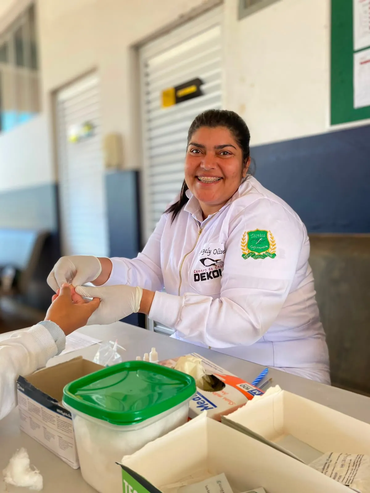SEMUSA realiza ação do Julho Amarelo com testes rápidos SEMUSA realiza ação do Julho Amarelo com testes rápidos